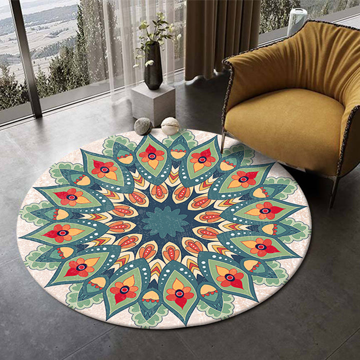 Artistic Round Carpet
