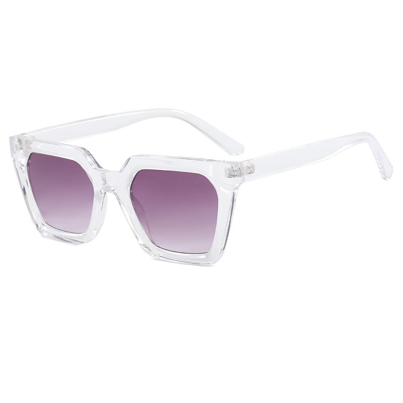 Women's modern designer sunglasses with transparent frame Bowlift