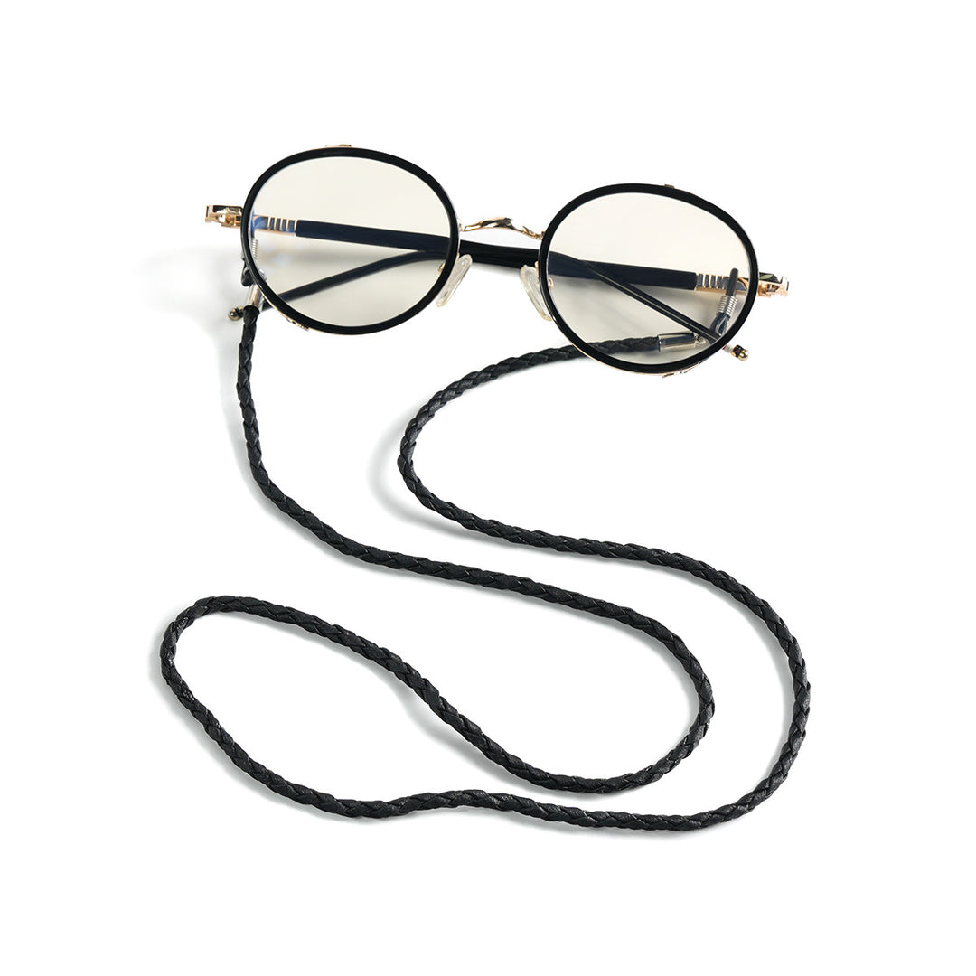 Braided Leather Eyewear Holder Bowlift