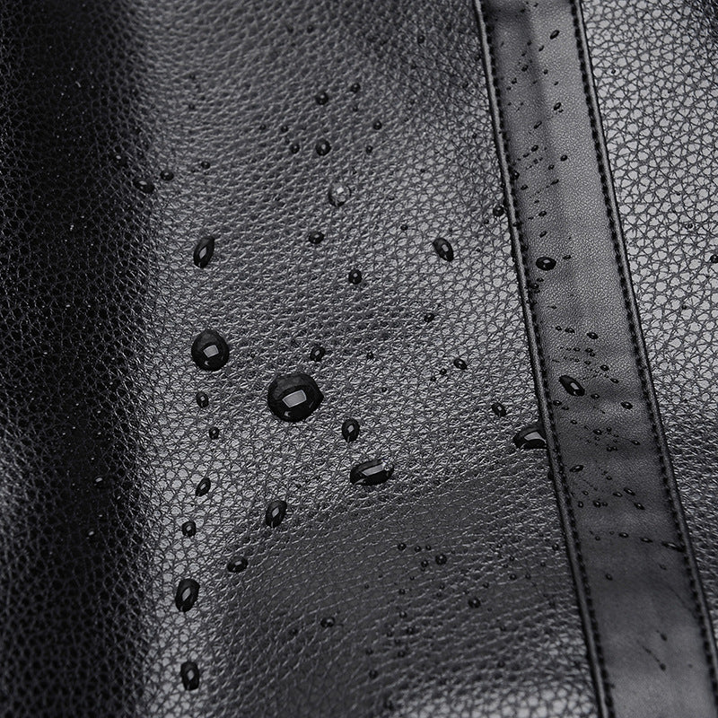 Premium Leather Weekend Travel Duffle Bowlift
