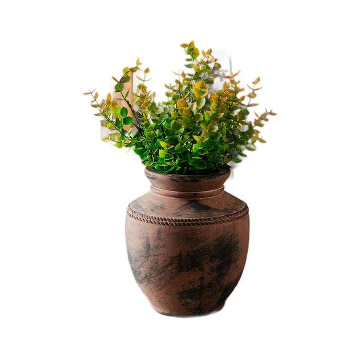 Handmade Clay Vase Bowlift