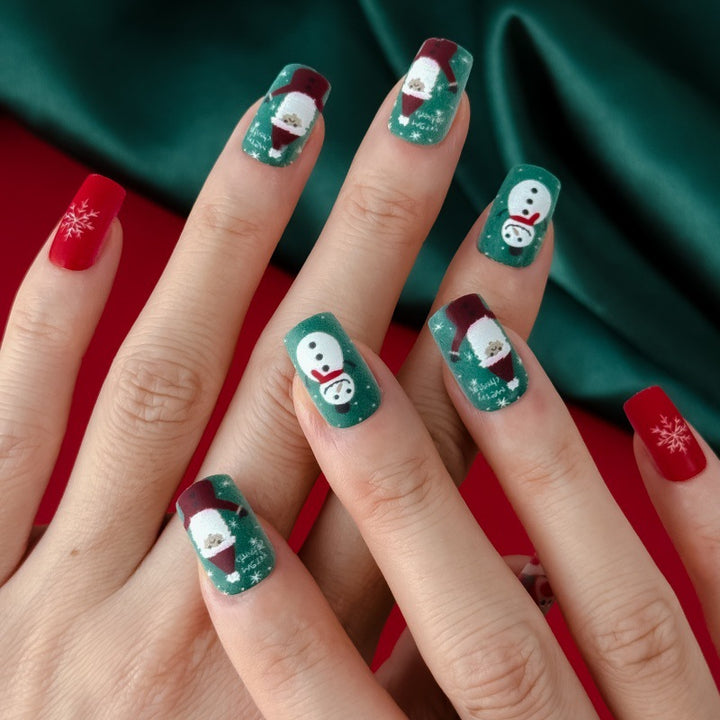 Christmas Art Nails Bowlift