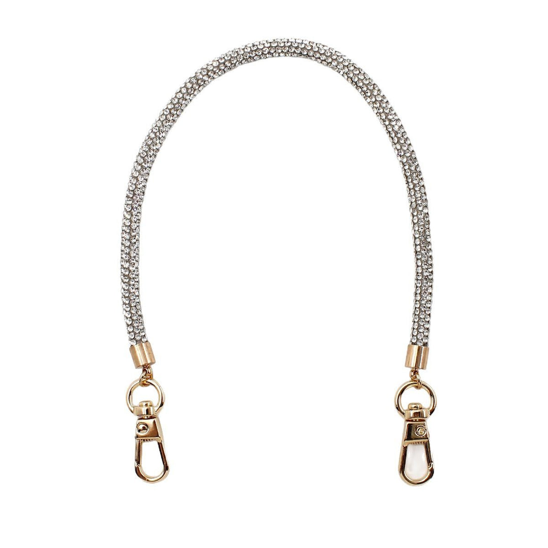 Stylish Crystal-Embellished Handbag Strap Bowlift