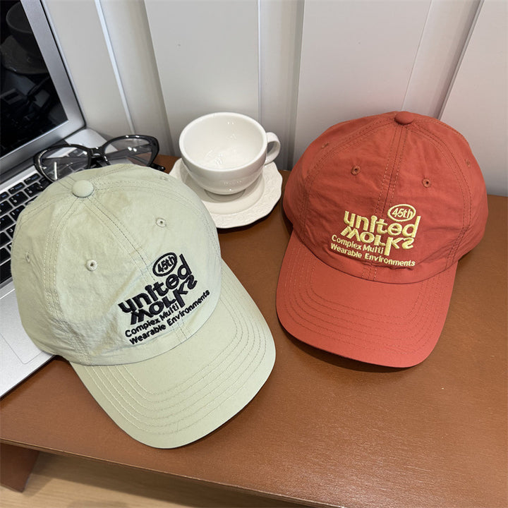 Unisex Lightweight Embroidered Baseball Cap Bowlift