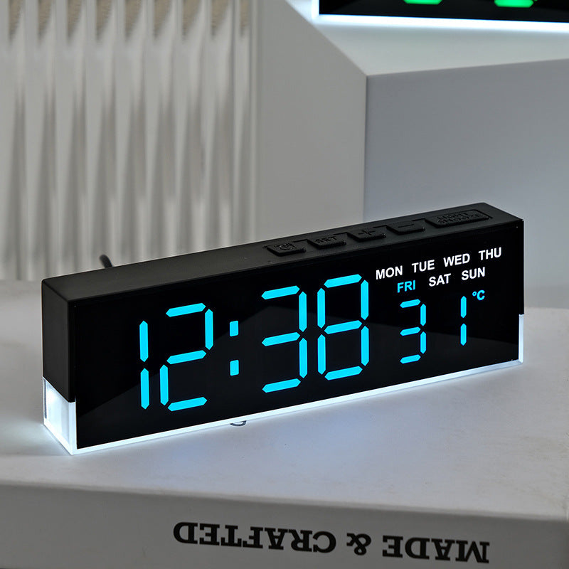 Digital Alarm Clock Bowlift
