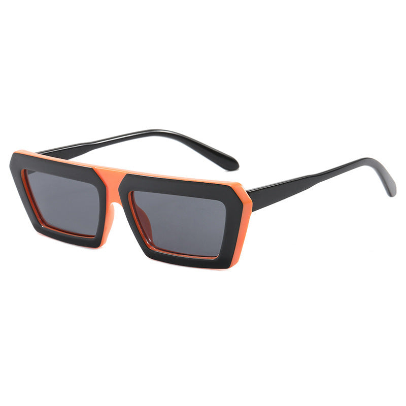 Women's fashionable sunglasses with a distinctive square frame and polarizing lenses Bowlift