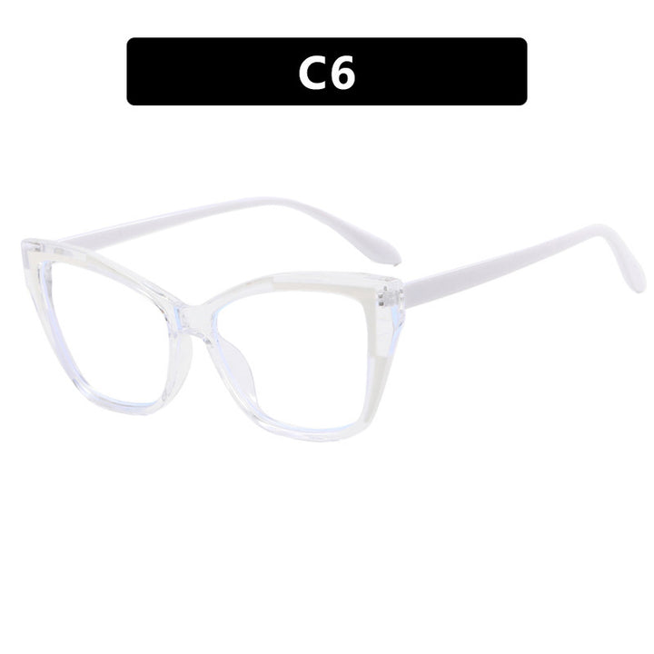 Women's Fashion Cat-Eye Glasses with Transparent Frame Bowlift