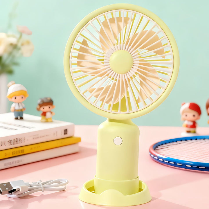Portable Mini Fan with Cute Animal Design Bowlift