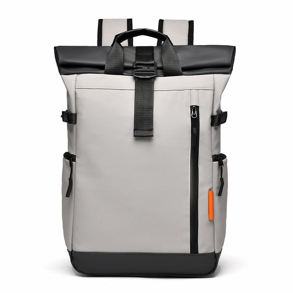 Weather-Resistant Roll-Top Backpack Bowlift