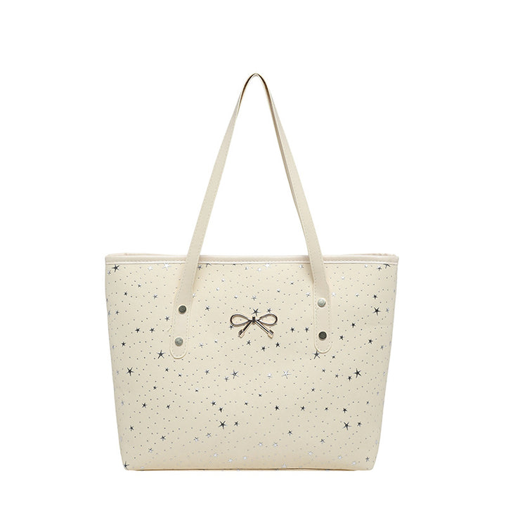 WoStylish Star-Embellished Tote Bag Bowlift