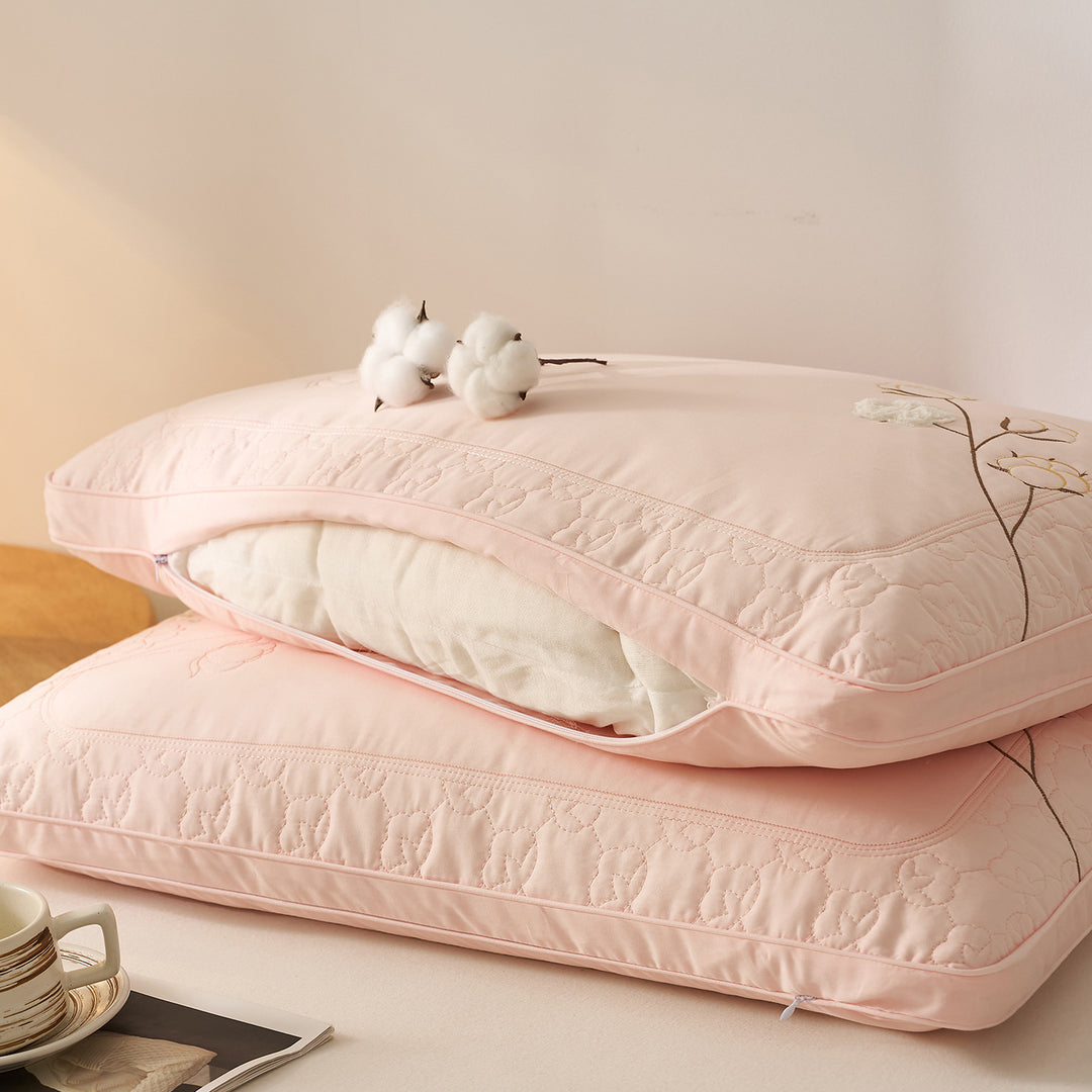 Premium Cotton Pillow Mattress Protector Bowlift