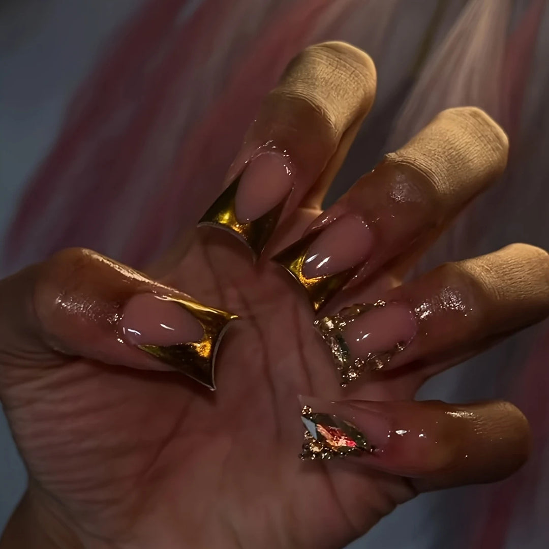 Decorative Gel Nail Enhancements Bowlift