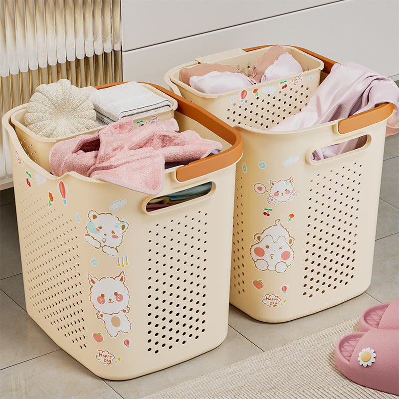 Cute Decorative Laundry Basket Bowlift