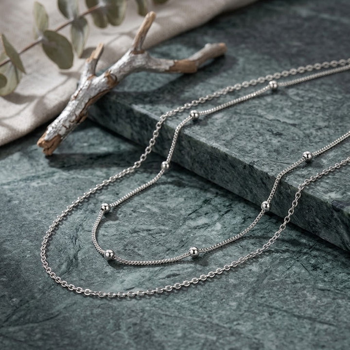 Elegant Layered Necklace Bowlift