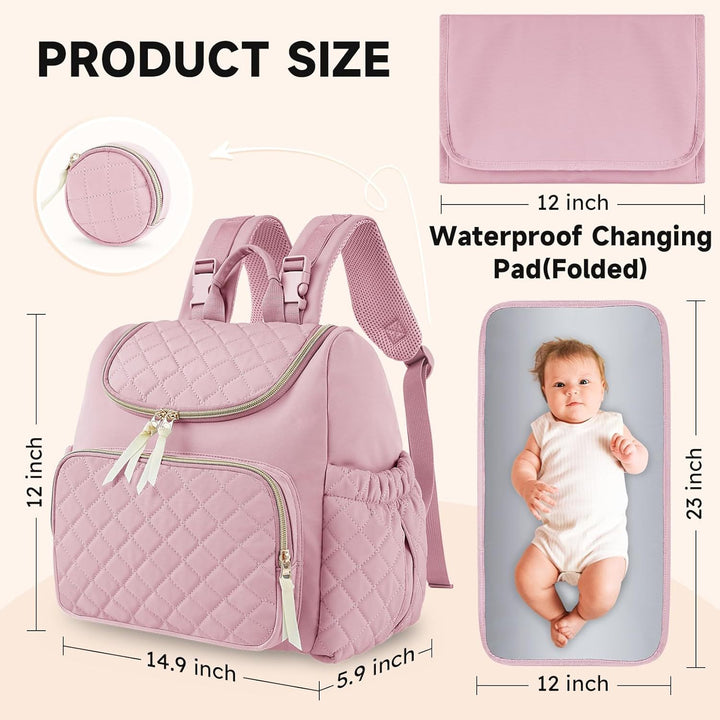 Practical backpack with integrated organizer Bowlift