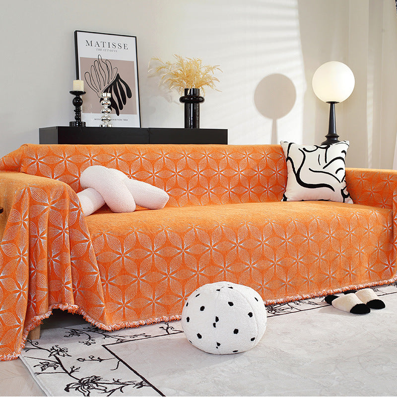 Textured Decorative Sofa Throw Cover