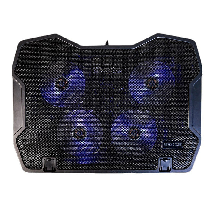 Laptop cooler with quattro fans and RGB lighting Bowlift