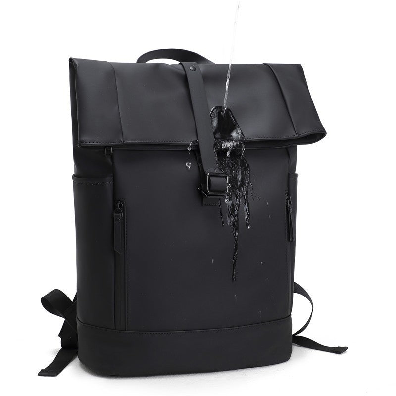 Waterproof Multi-Functional Roll-Top Backpack Bowlift