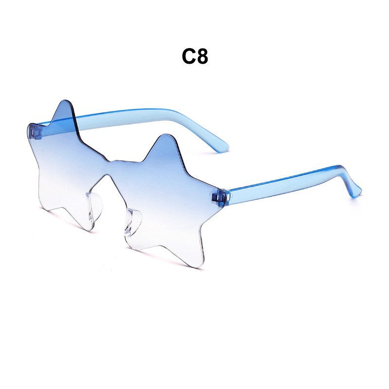 Ladies Star-Shaped Sunglasses Bowlift