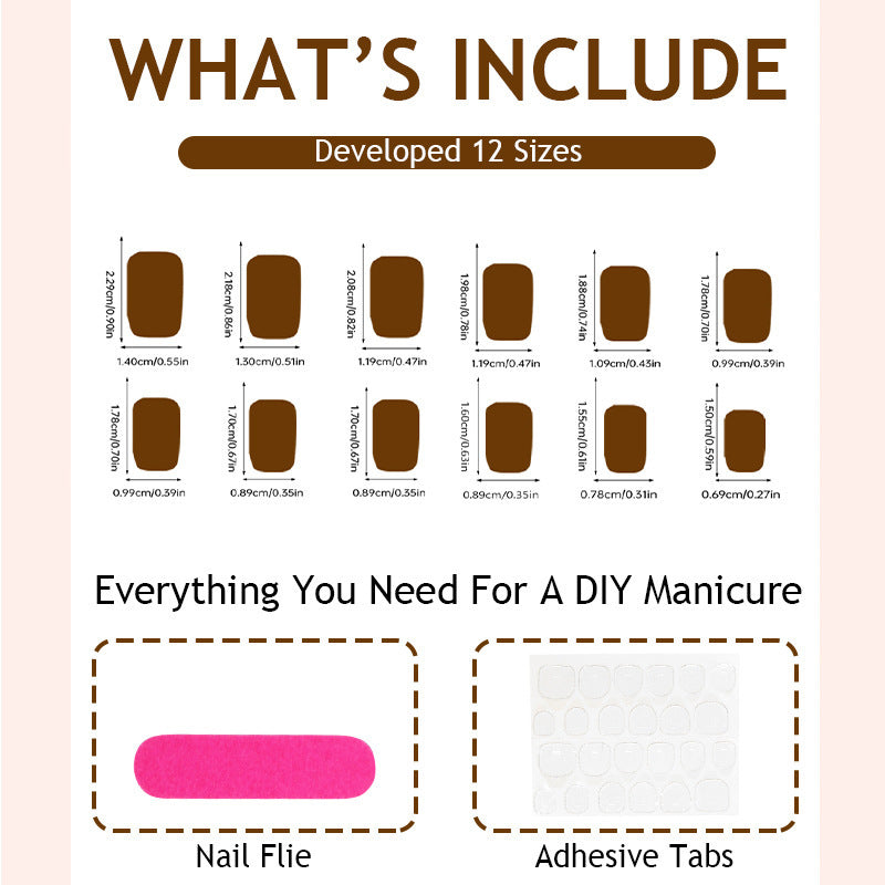Glamorous Artificial Nail Set Bowlift