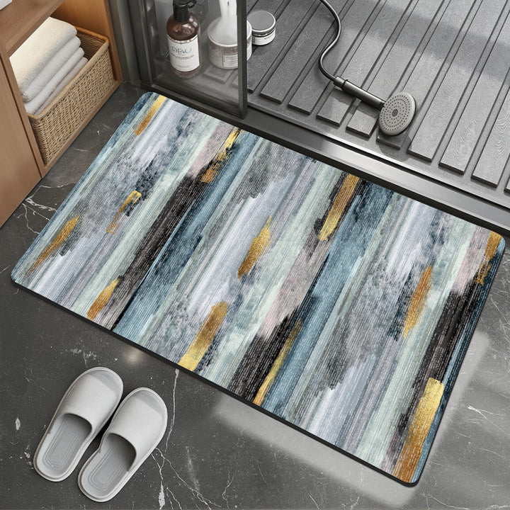 Ornate Decorative Bath Mat Bowlift