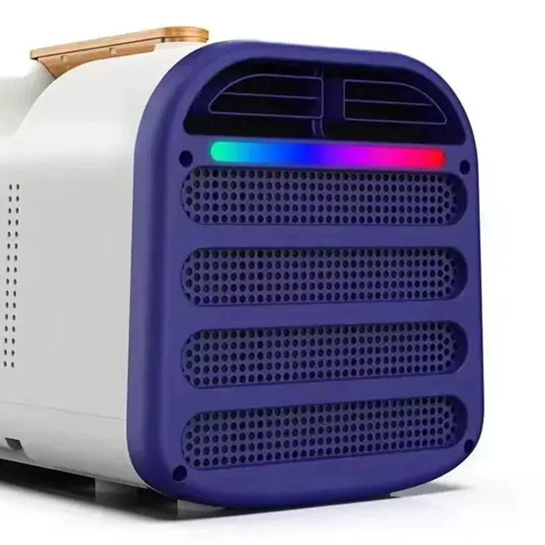 Unisex One Size Personal Desktop Microclimate Cooler and Cleaner with Bamboo Handle Bowlift