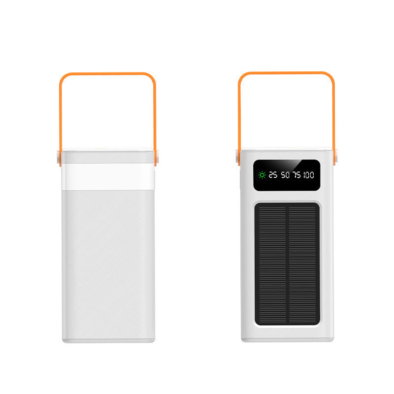 Portable solar charger with digital display Bowlift