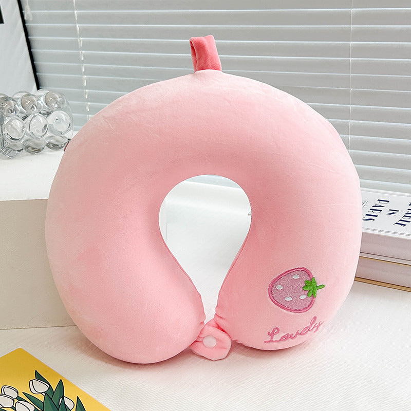 Women's Neck Pillow with Fun Design Bowlift
