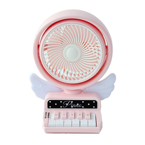 Unisex Portable Mini Fan in Playful Piano Design Bowlift