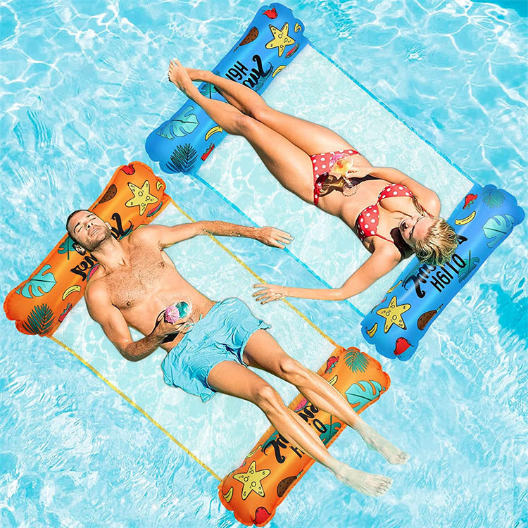 Women inflatable lounge with transparent net Bowlift