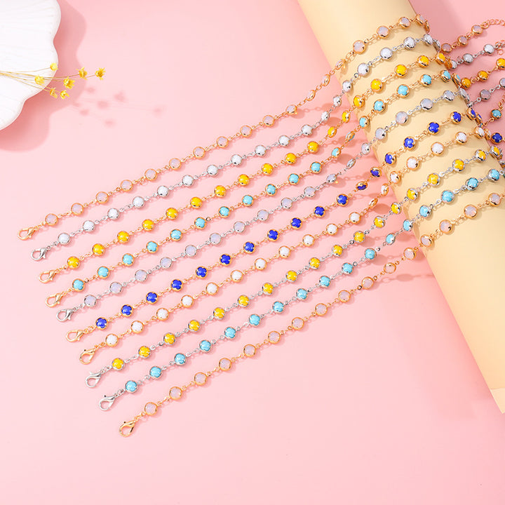 Floral Charm Choker Necklace Bowlift 1788164322