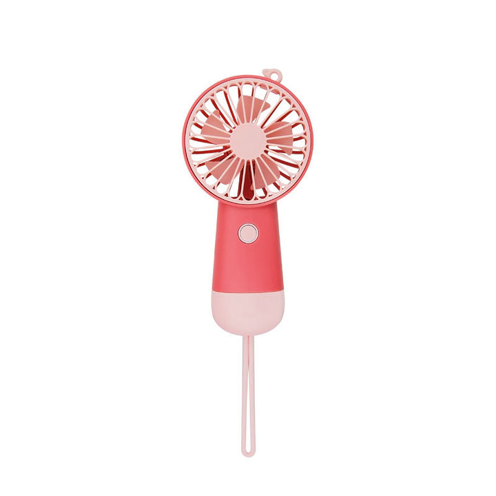 Unisex Portable Mini Fan with USB Connection and Ergonomic Design Bowlift