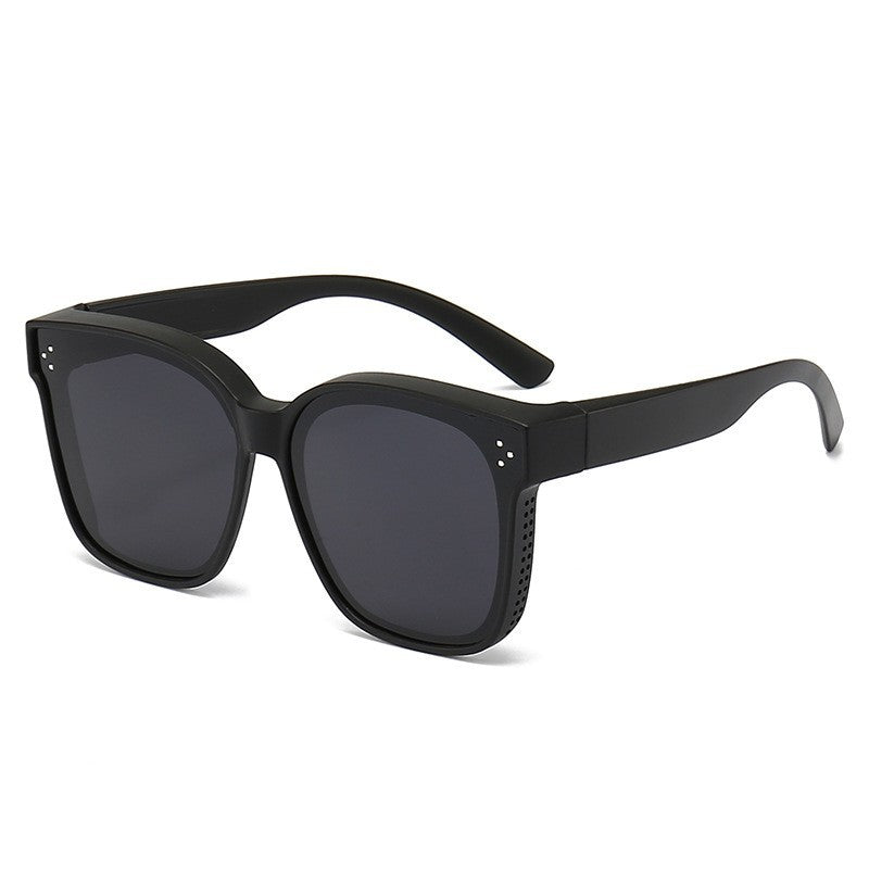 Women's fashionable square sunglasses with UV protection and comfortable temples Bowlift