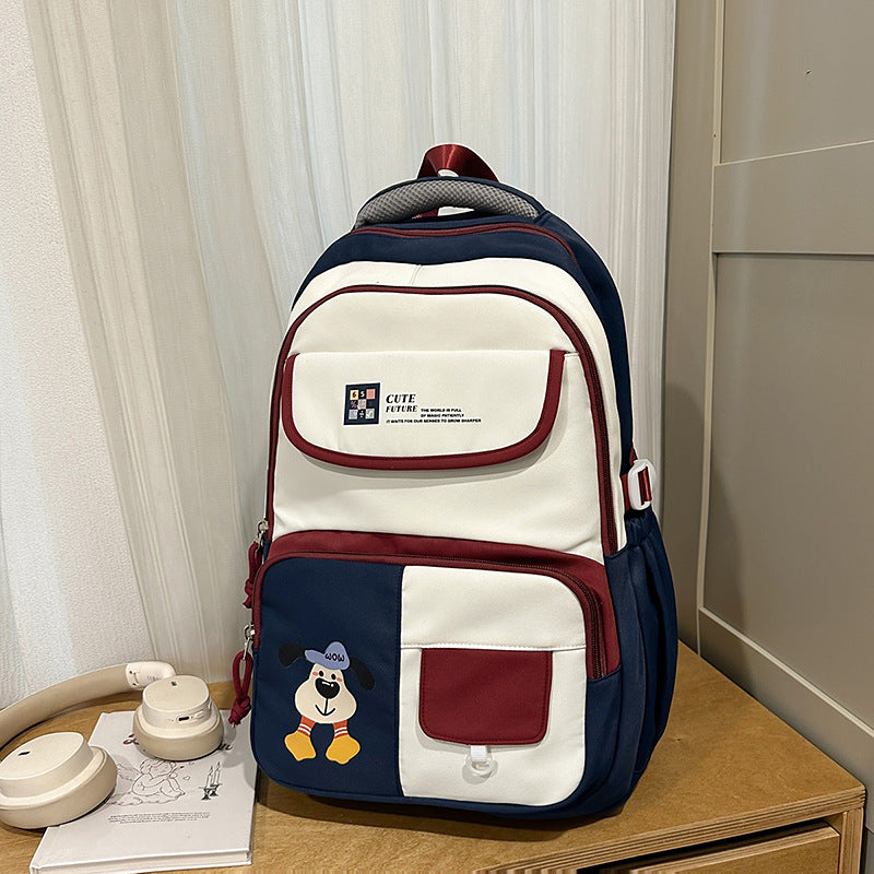 Stylish Multi-Pocket School Backpack