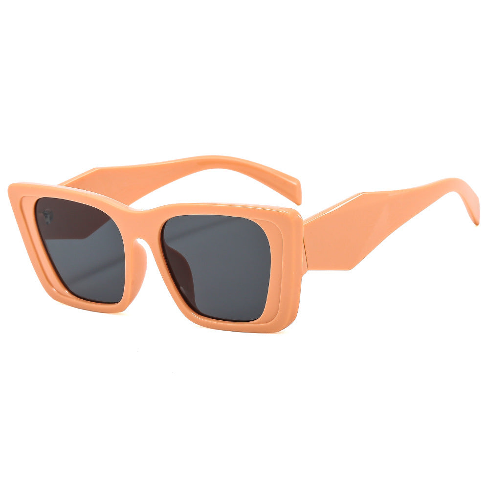 Women's oversized designer sunglasses with futuristic frame Bowlift