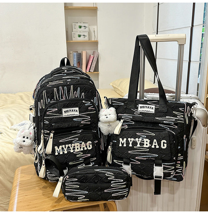 Stylish Multi-Pocket Travel Tote Bag