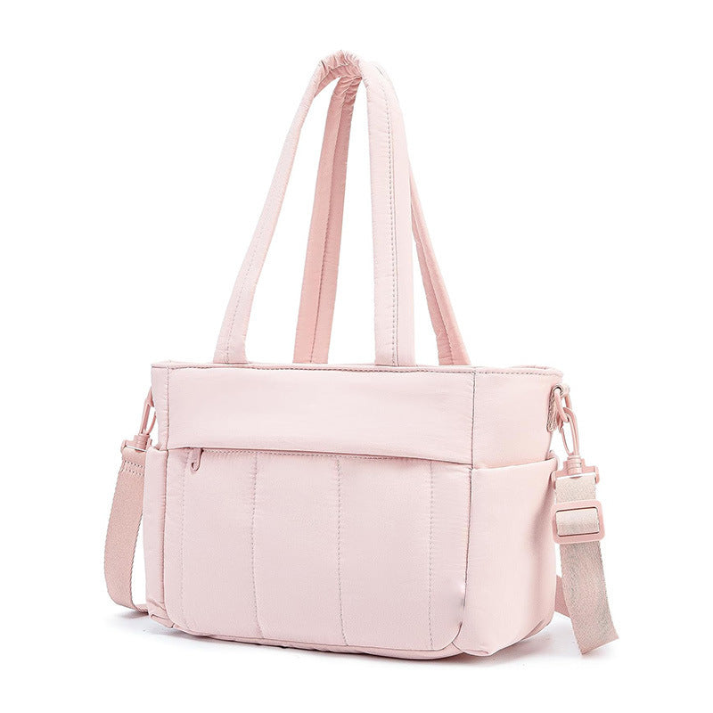 Multifunctional Padded Shoulder Bag Bowlift