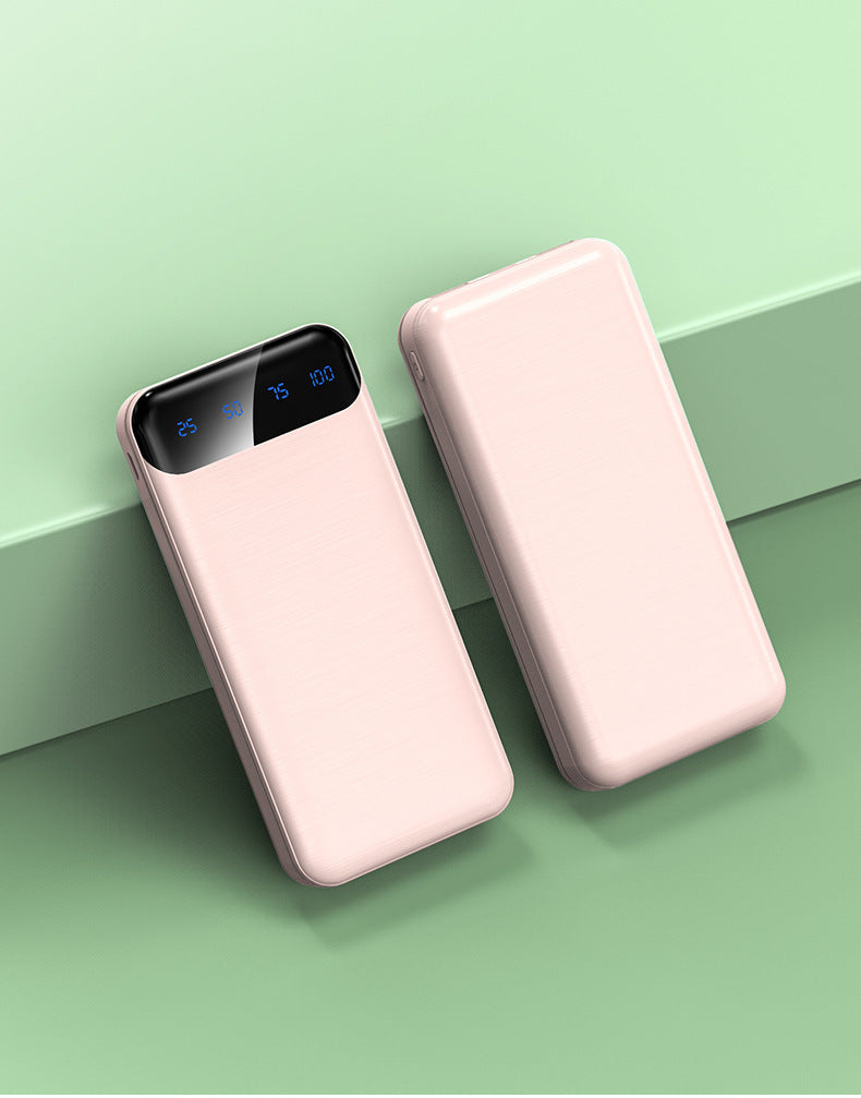 High-performance power bank with intelligent charging concept and digital display Bowlift