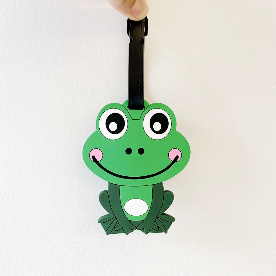 Fun Frog Luggage Tag Bowlift