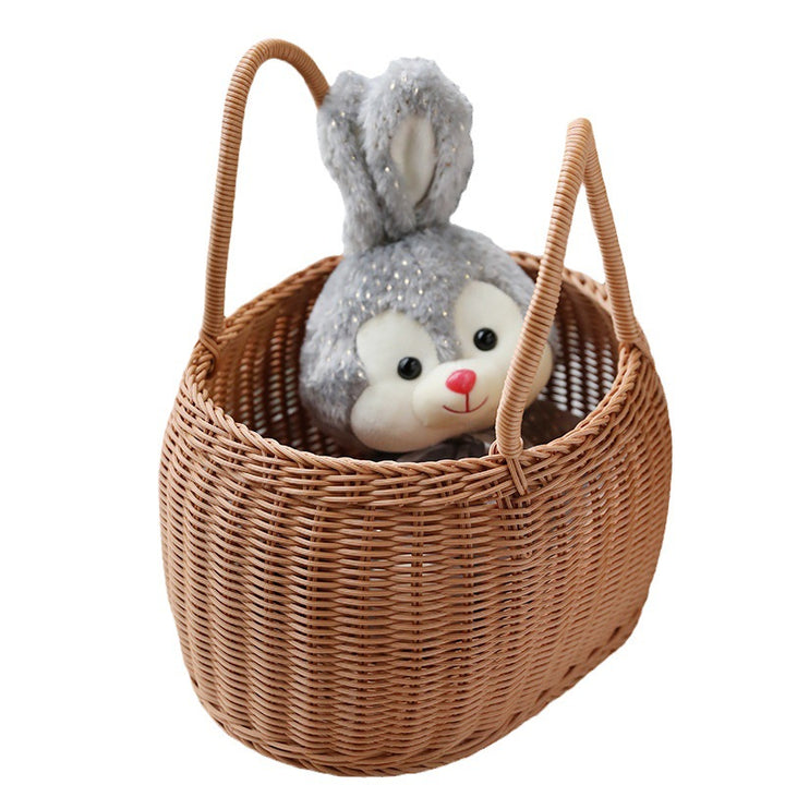 Woven Storage Basket Bowlift