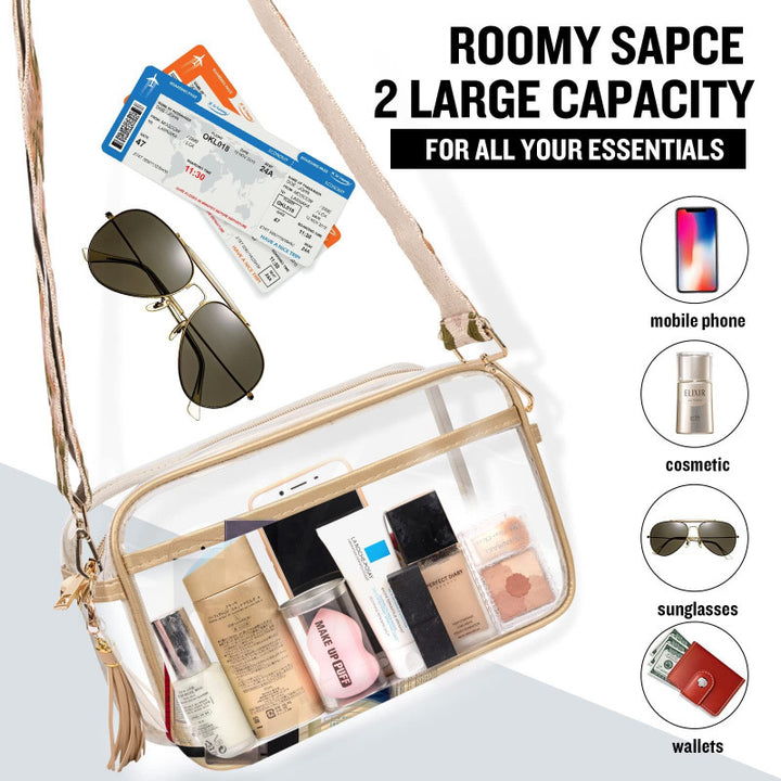 Transparent Cosmetic Organizer Bag Bowlift