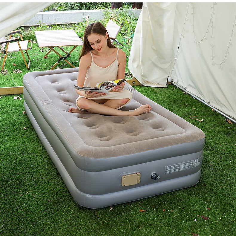 Women's Automatic Inflatable Air Bed with Integrated Pump Bowlift