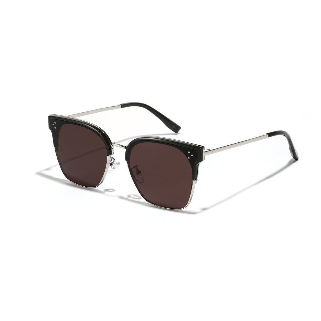 Women's fashionable sunglasses with distinctive design and contrasting frame Bowlift