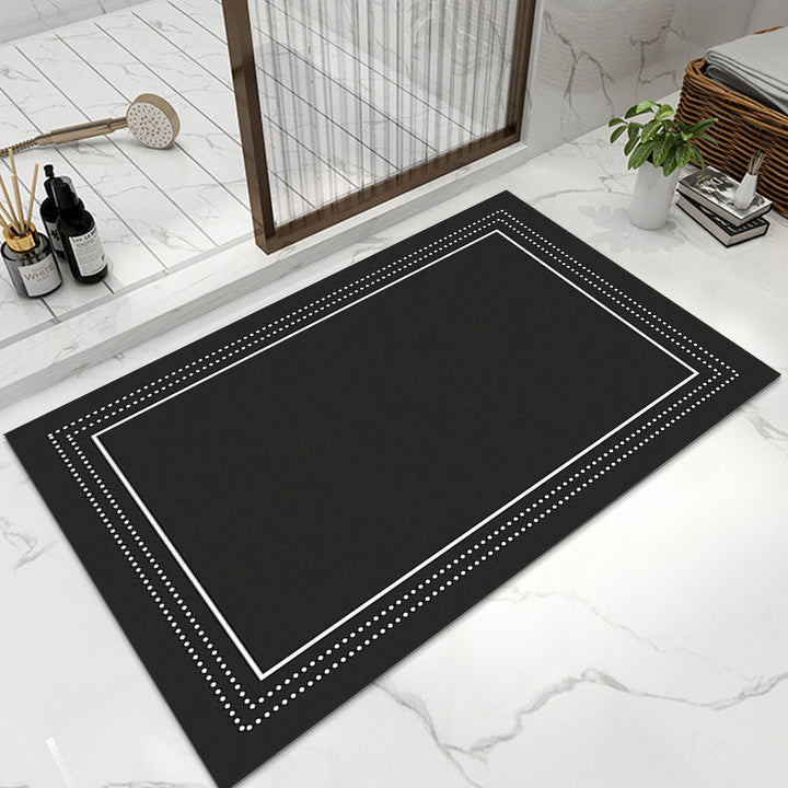 Cute Panda Design Bathroom Mat