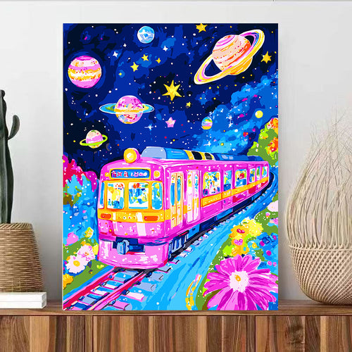 Fantasy Landscape Canvas Art Print Bowlift