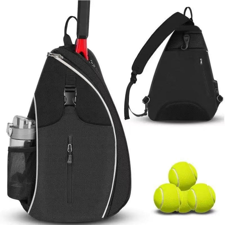 Sporty tennis backpack bag with innovative folding design Bowlift