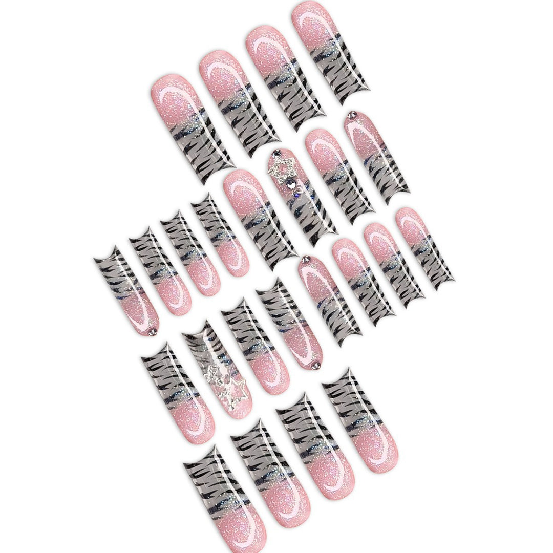 Glamorous Long Nail Art Extensions Bowlift