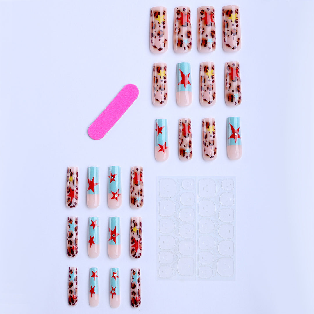 Creative Animal Print Nail Art Bowlift