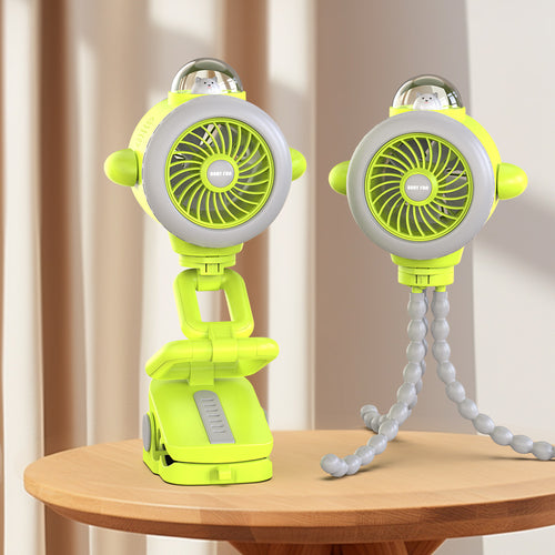 Adjustable Clip-On Mini Fan Bowlift