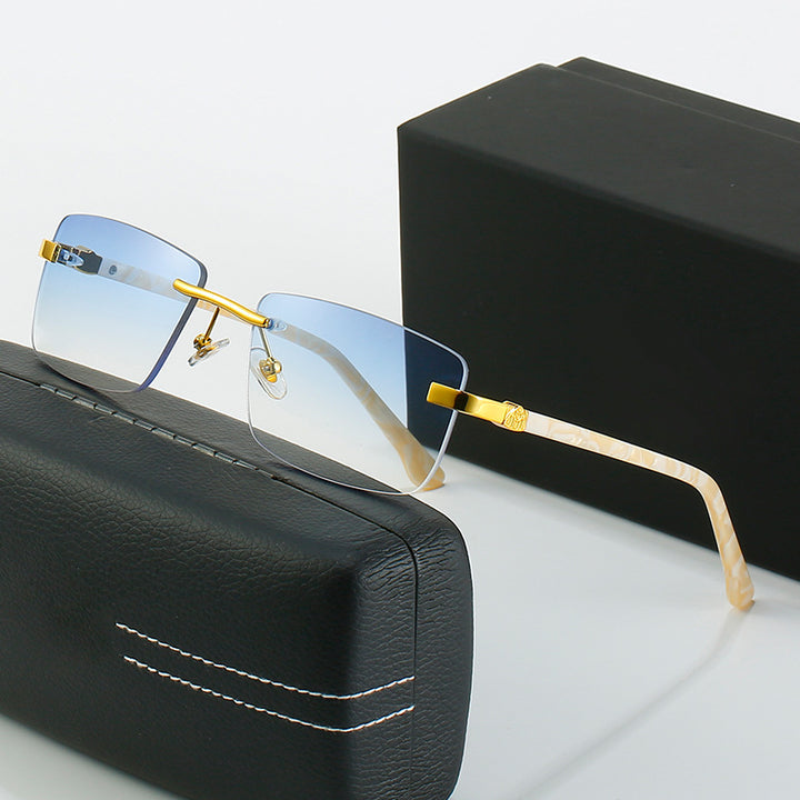 Ladies fashionable rectangular corrective glasses Bowlift